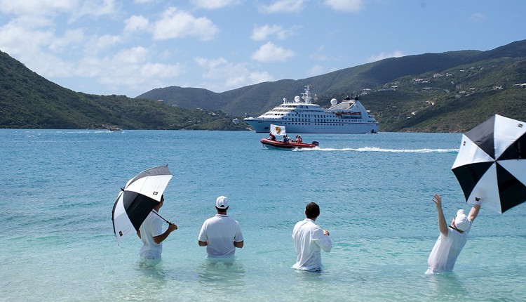 Seabourn Caviar in the Surf