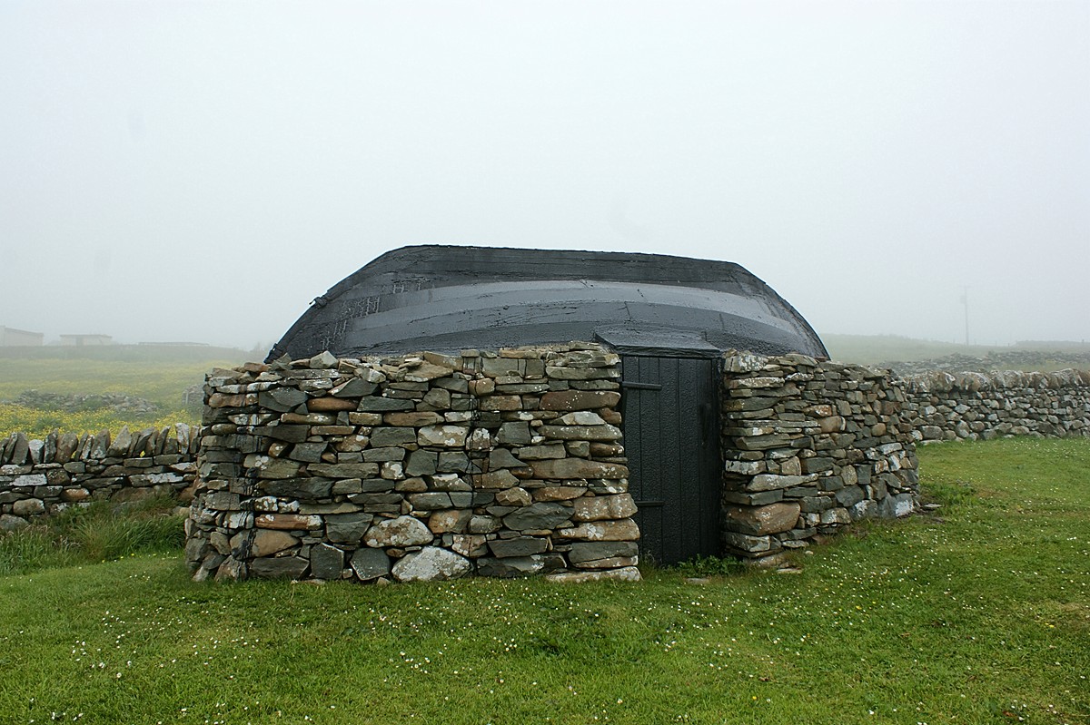 Schuppen am Crofthouse Shetland