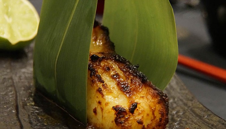 Heilbuttfilet mit Miso-Glasur