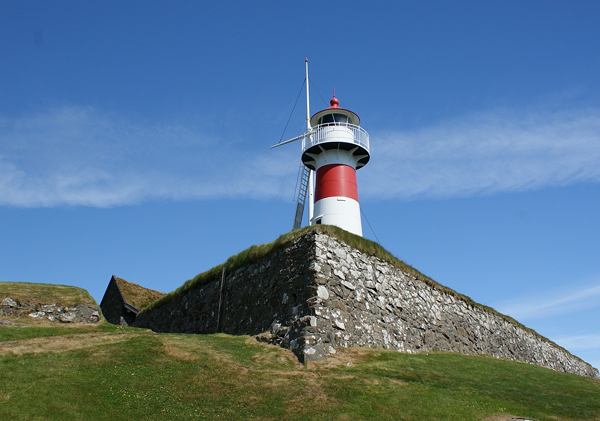 Leuchtturm in Torshavn