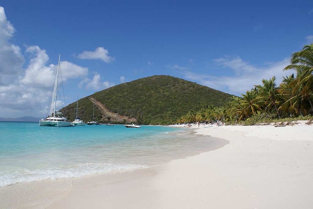 Traumstrand White Bay auf Jost van Dyke