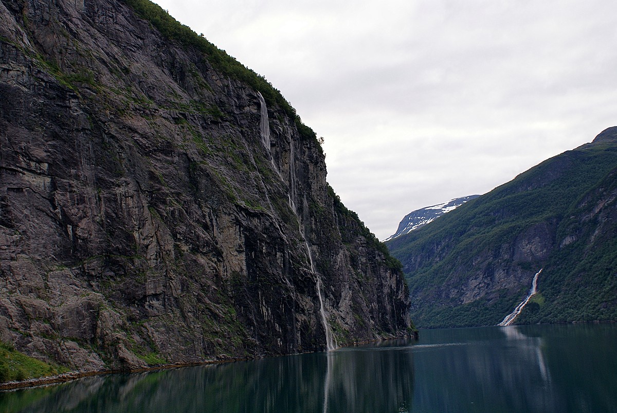 Einfahrt in den Geirangerfjord