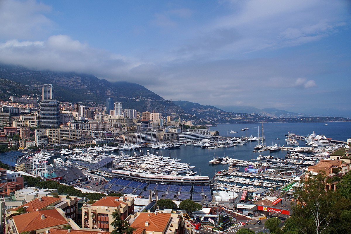 Hafen von Monaco