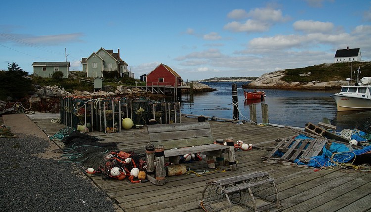 Hafen von Peggys Cove