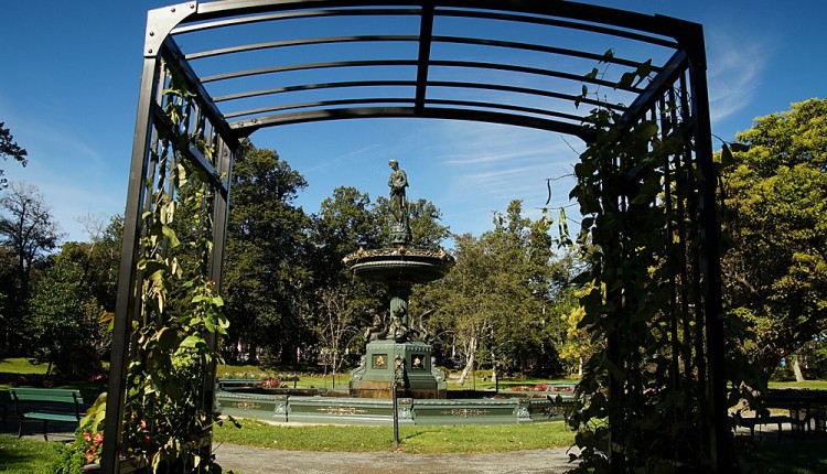 Brunnen im Halifax Public Gardens