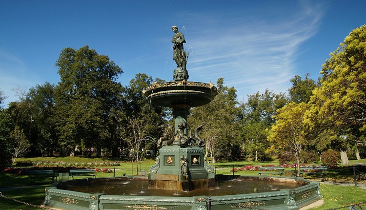 Brunnen im Halifax Public Gardens