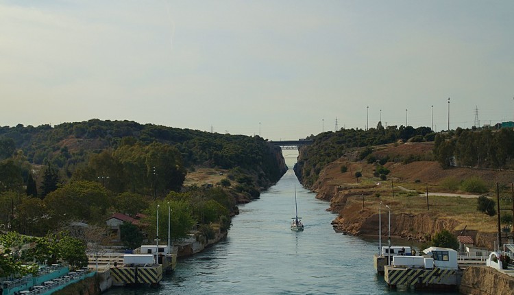 Geschafft! Die Silver Wind hat den Kanal durchquert.