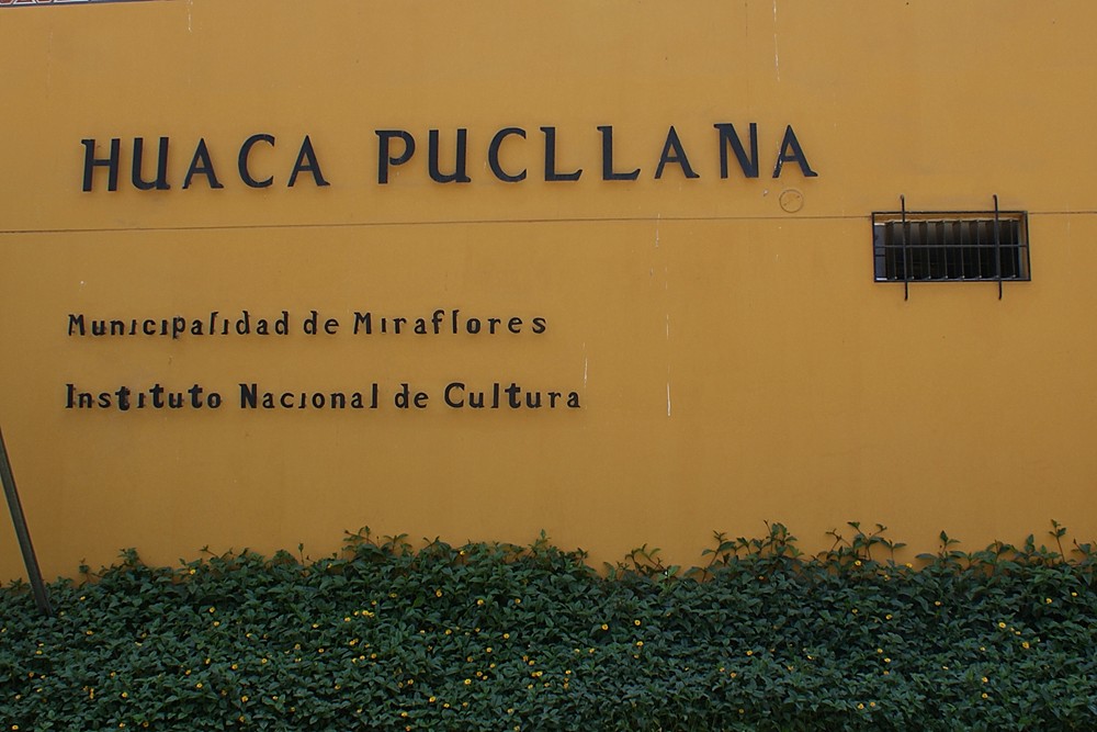 Huaca Pucllana in Lima, Peru