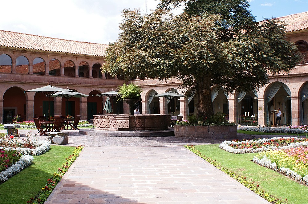 Cusco Hotel Monasterio Innenhof