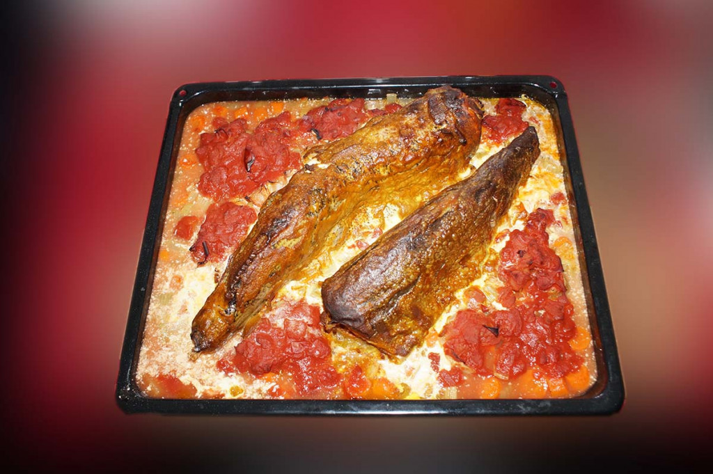 Fisch Rezept für Hecht im Backofen