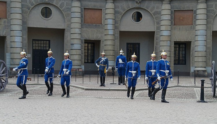 Stockholm Sehenswürdigkeiten Wachwechsel Schloss