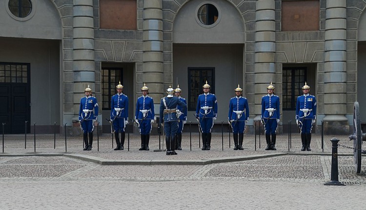 Stockholm Sehenswürdigkeiten Wachwechsel Schloss