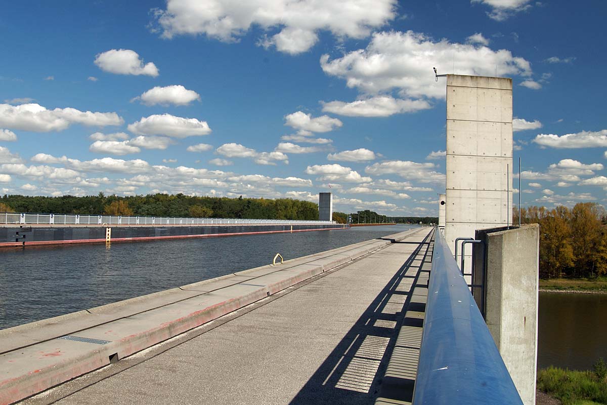 Das Wasserstraßenkreuz Magdeburg