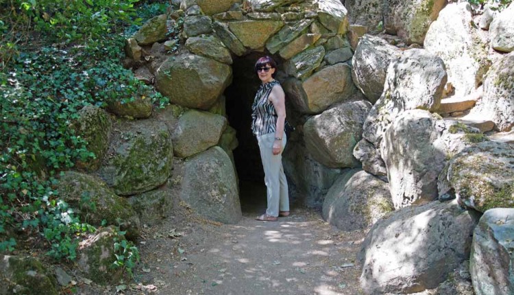 Wörlitzer Park Eingang Grotten