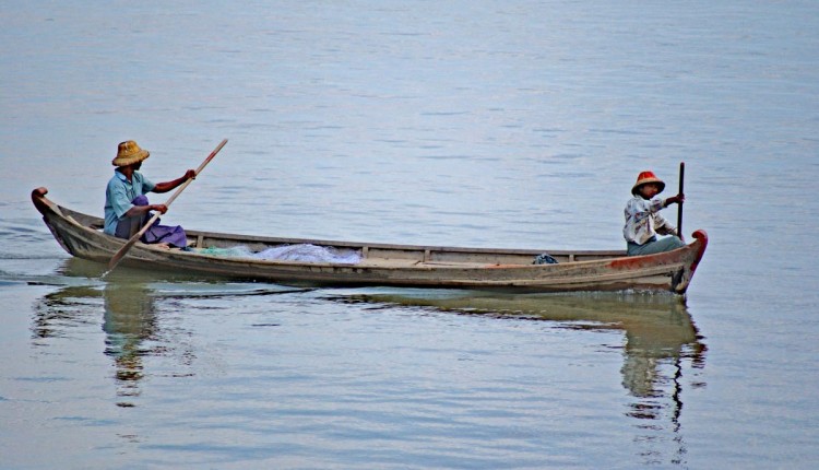 Myanmar Irrawaddy Mandalay nach Bagan