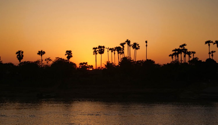 Myanmar Irrawaddy Mandalay nach Bagan