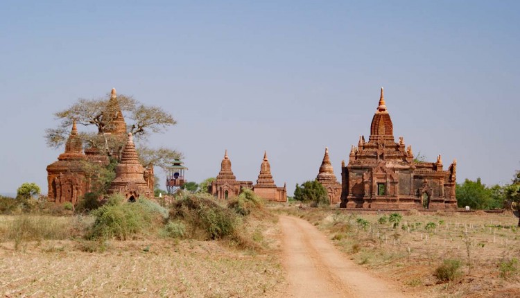 Myanmar Irrawaddy Mandalay nach Bagan