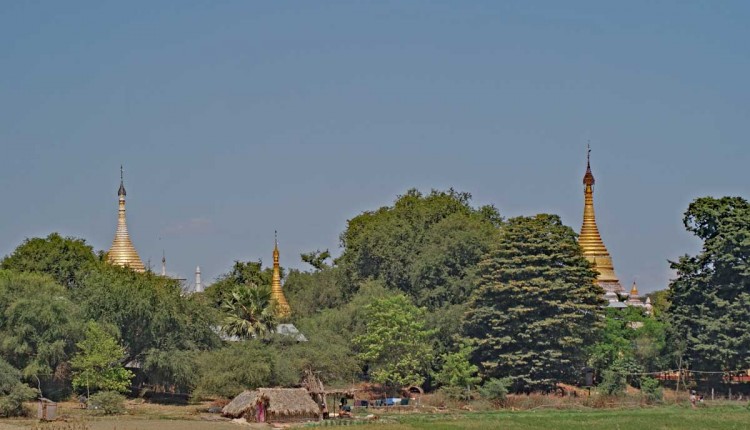 Myanmar Irrawaddy Mandalay nach Bagan