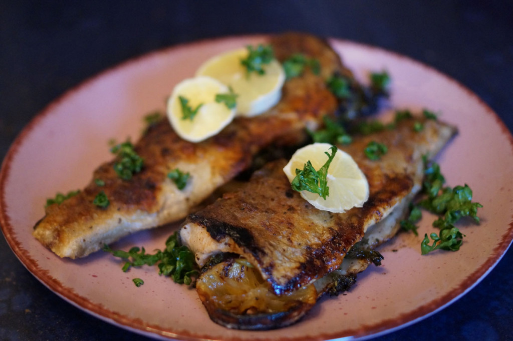 Fisch einfach zubereiten Forelle Müllerin Art