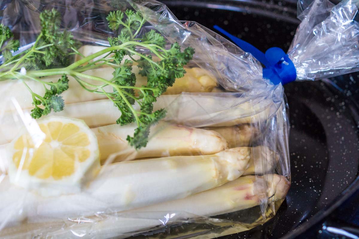 Spargel im Bratschlauch