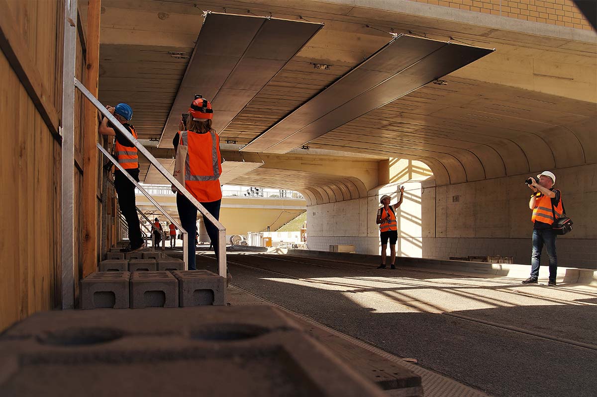 InstaMeet Magdeburg Tunnelbaustelle