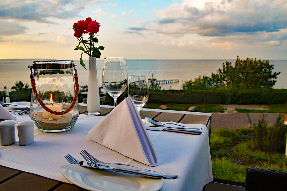 Hotel Bernstein Restaurant Terrasse