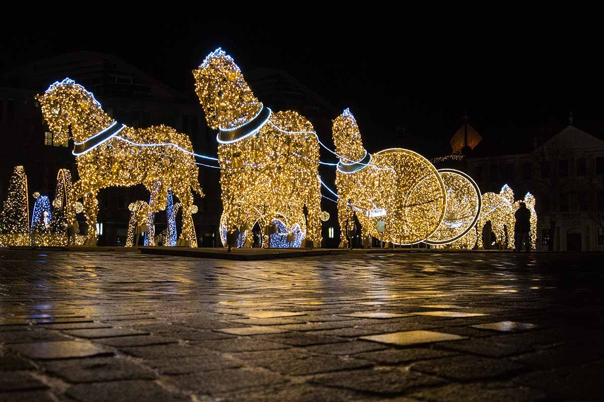 Lichterwelt Magdeburg Domplatz