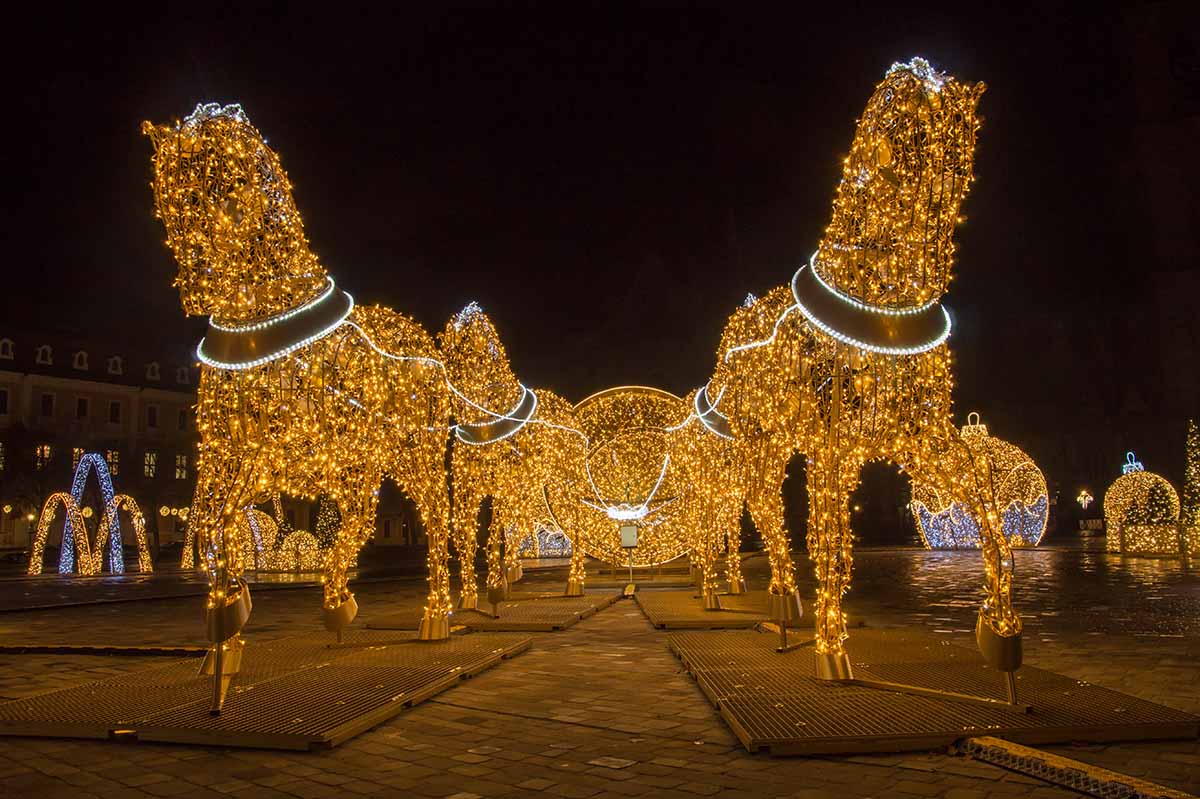 Lichterwelt Magdeburg Domplatz