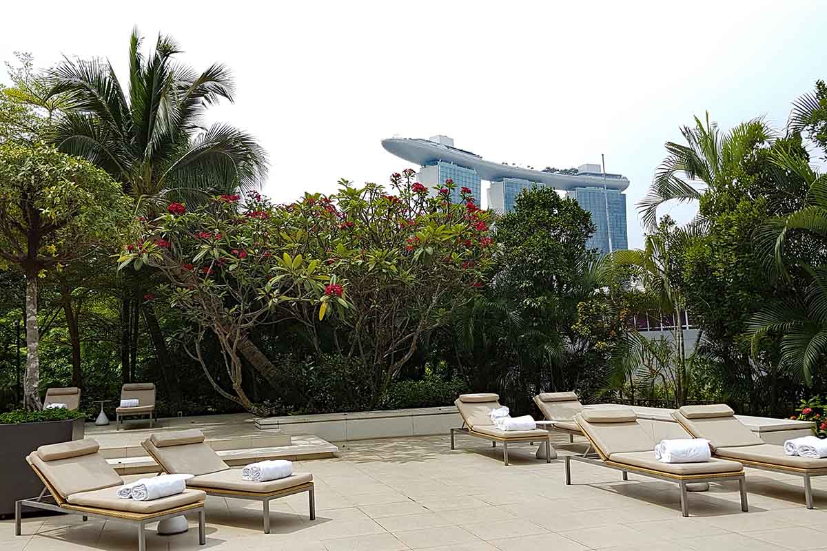 Aussichtspunkte Singapur Mandarin Oriental