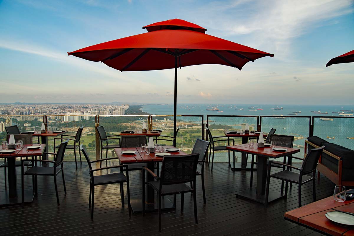 Rooftop Bars Singapur MBS