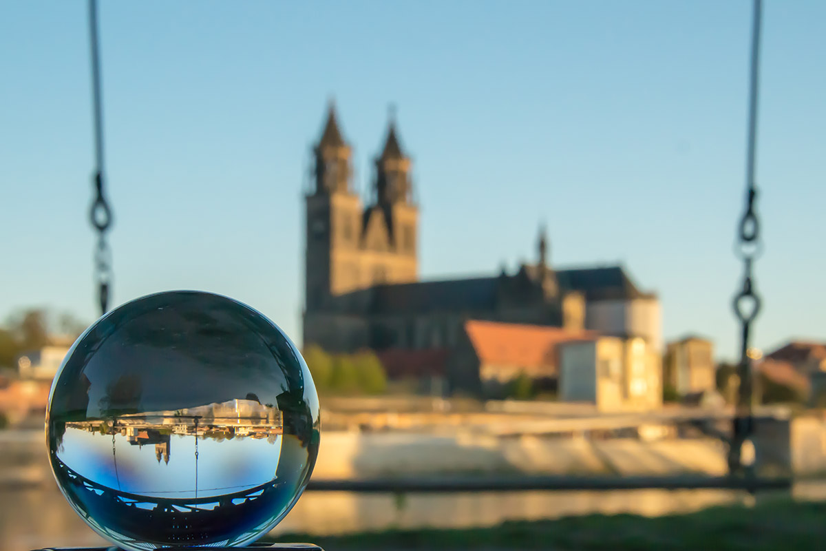 Magdeburg Sehenswürdigkeiten - Elbschaukel