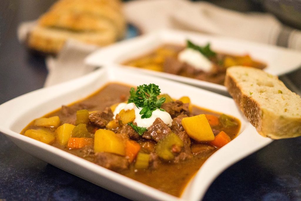 Irish Stew mit Rindfleisch und Guinness - einfach köstlich!