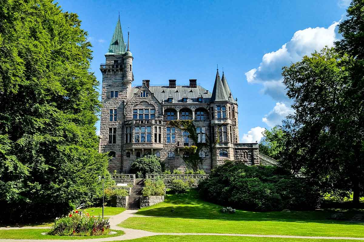 Smaland Sehenswürdigkeiten Schloss Teleborg