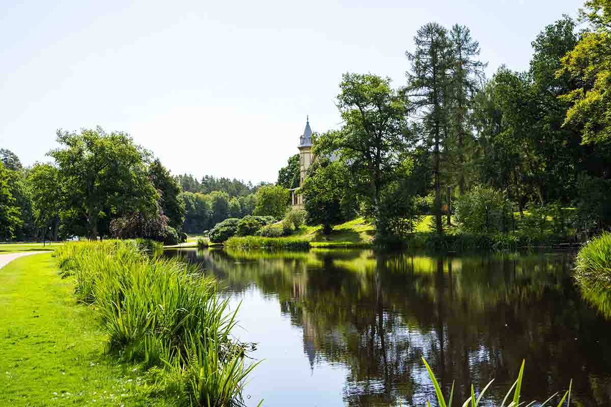 Smaland Sehenswürdigkeiten Ronneby Brunnspark