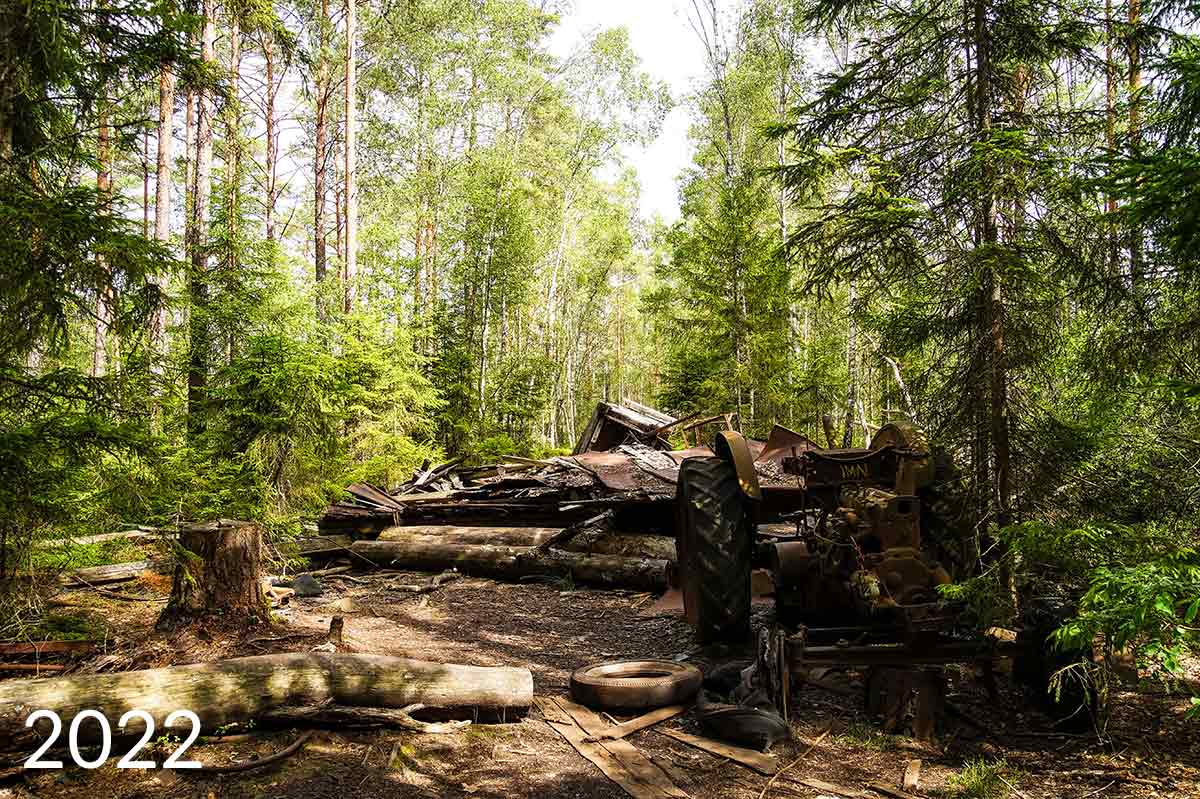 Autofriedhof Kyrkö Mosse Smaland