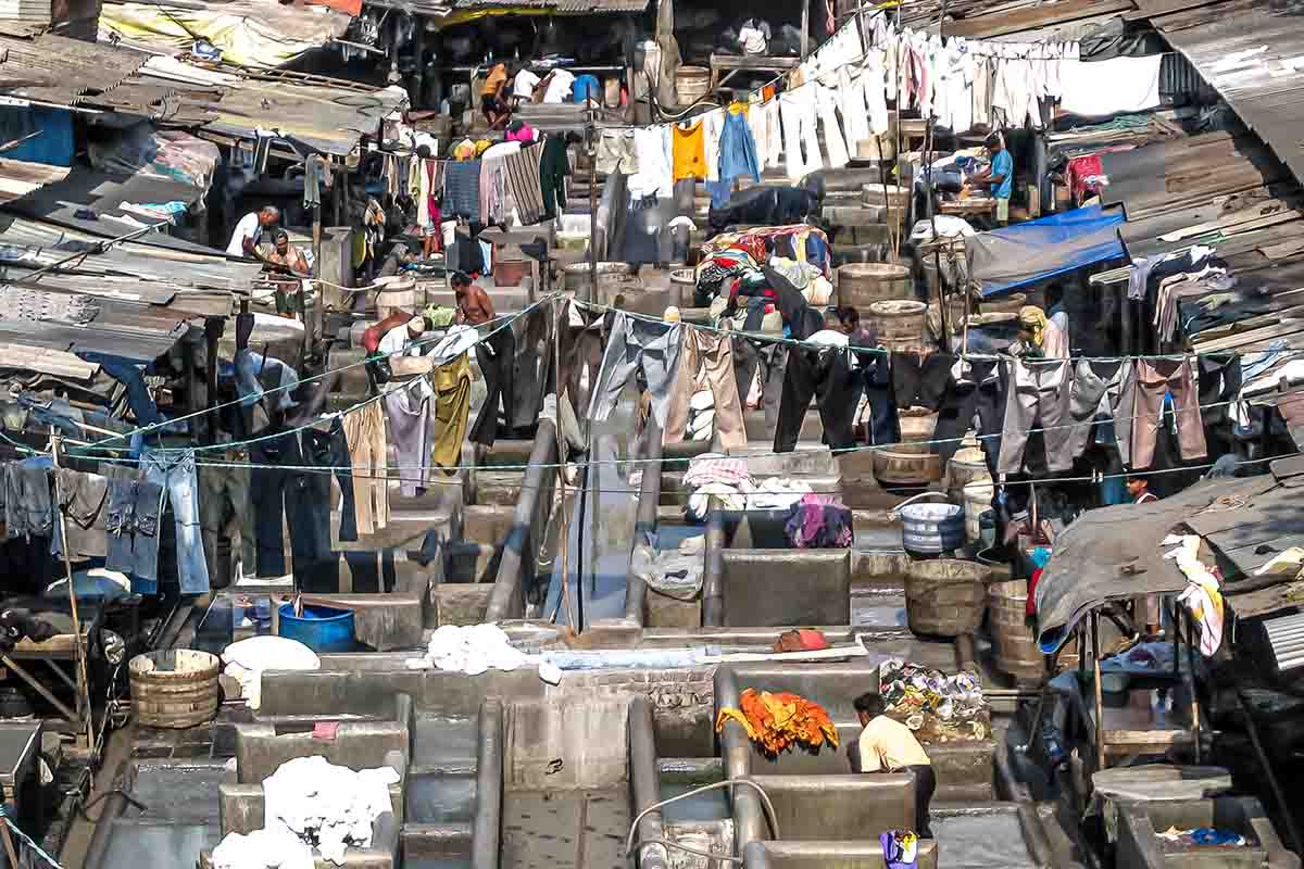 Mumbai Sehenswürdigkeiten public Laundry