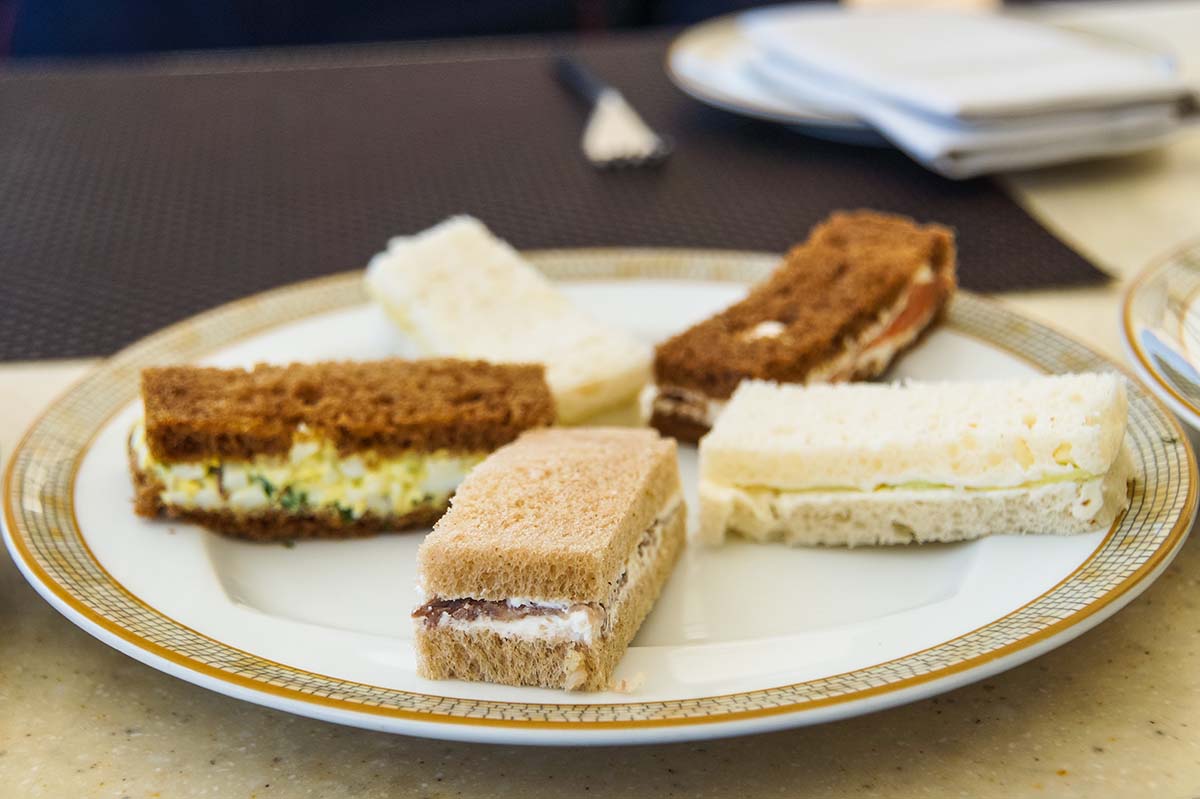 Sandwiches zum Afternoon Tea