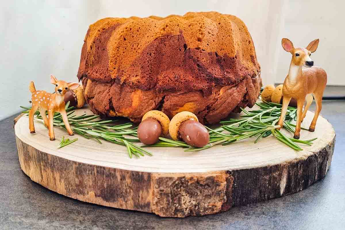 einfacher Geburtstagskuchen Herbstkuchen