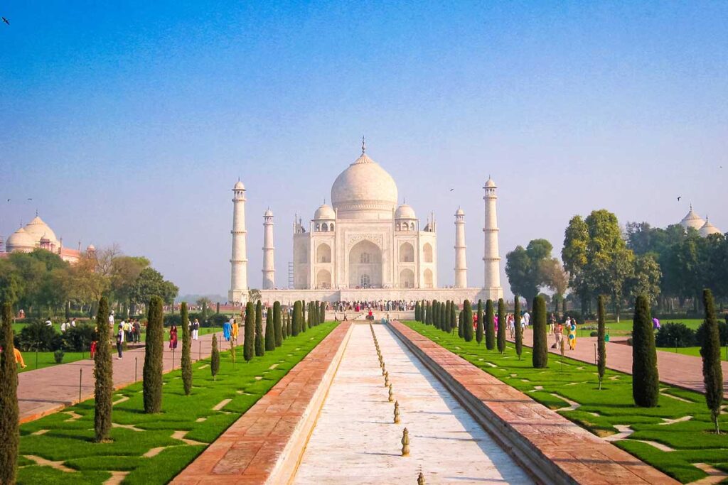 Taj Mahal in Agra, Indien