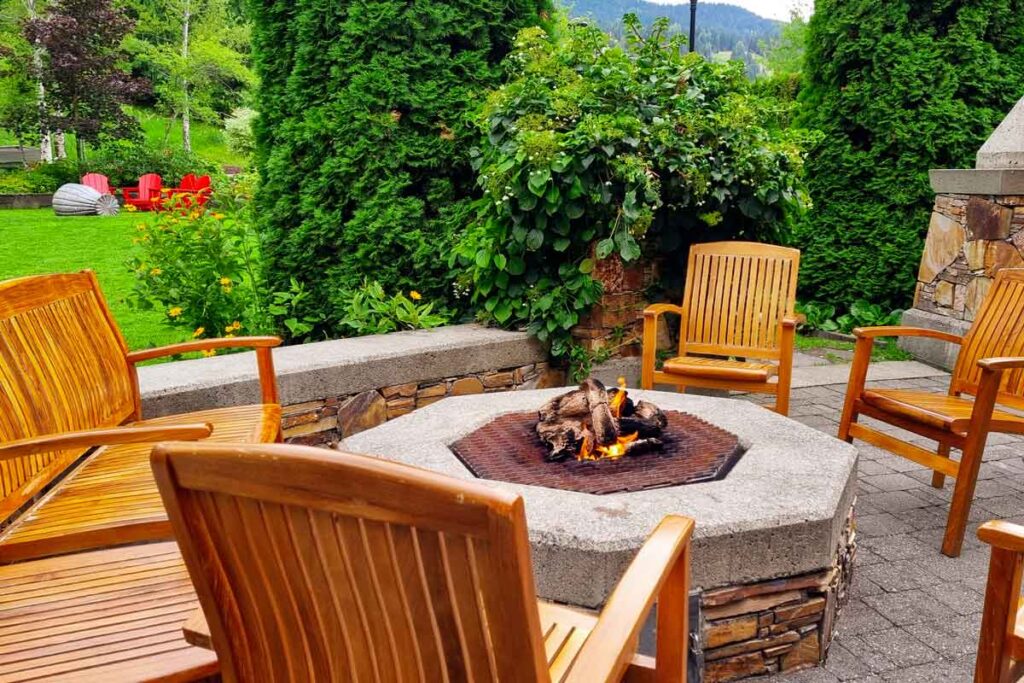 Terrasse der Mallard Lounge