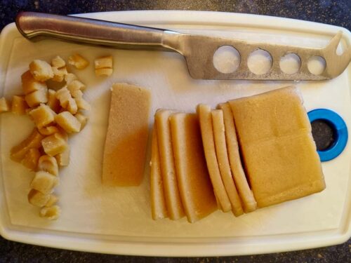 Mandorlini Marzipan vorbereiten