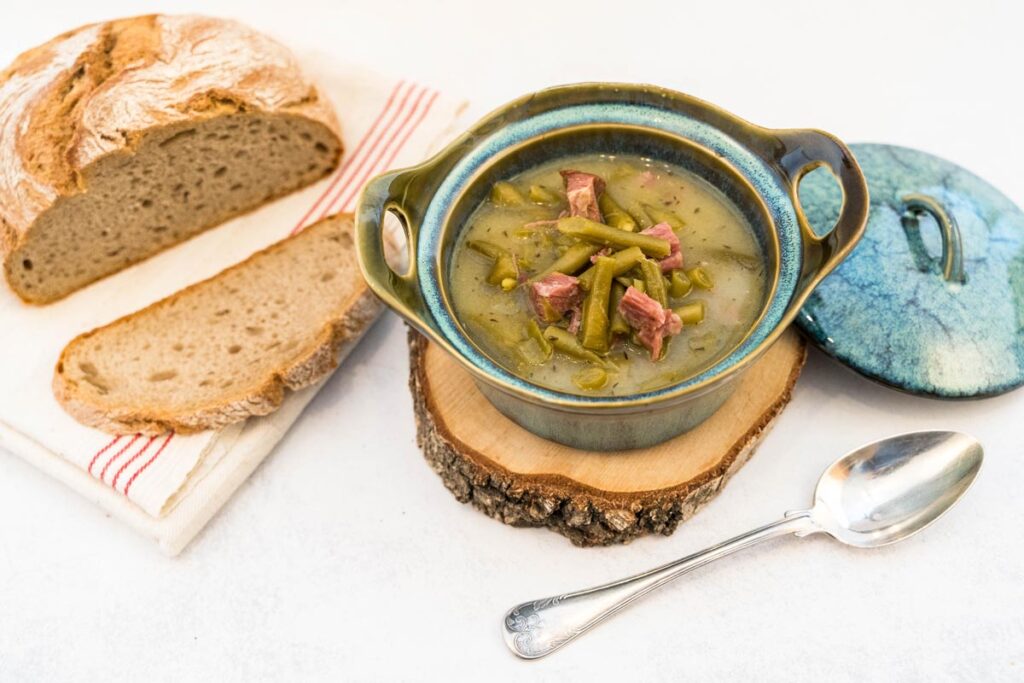 Gruene Bohnen Suppe