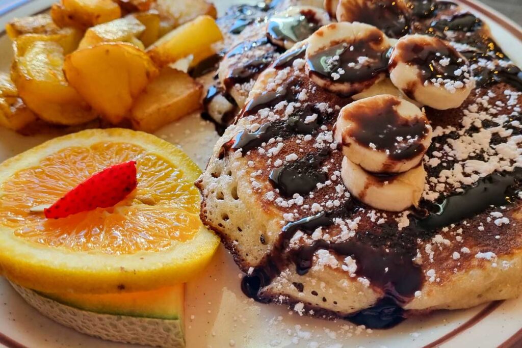 Amerikanisches Frühstück - Pancakes