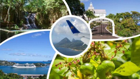 St Lucia & Castries Collage